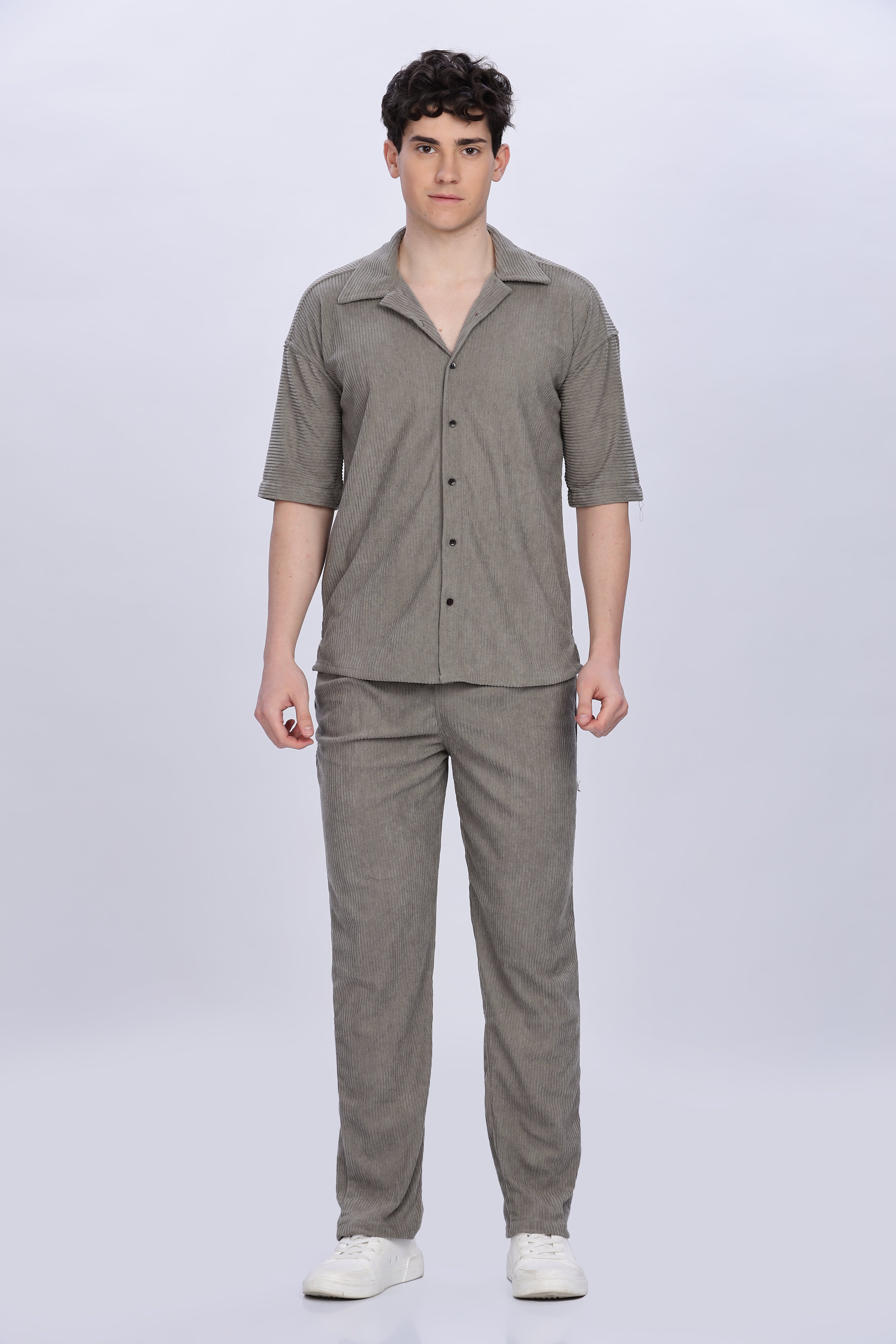 SMOKE CO-ORDS GREY MEN